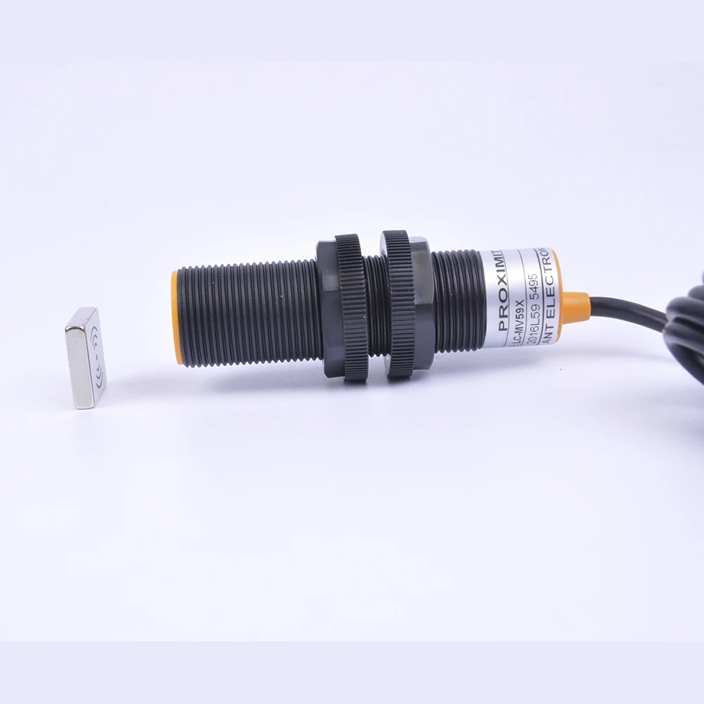elevator car bottom ANT LC-MV59X cylindrical hall effect proximity magnetic sensor switch elevator load weighing device
