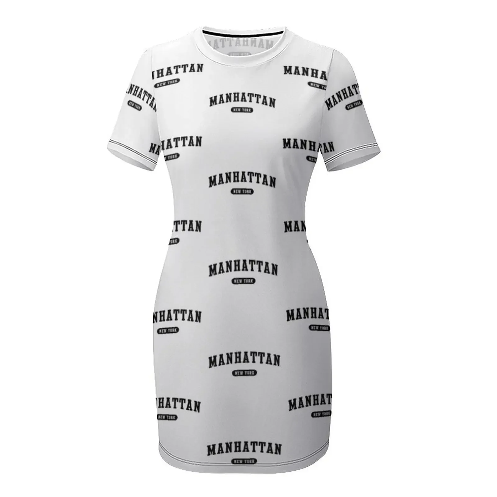 Manhattan, NYC Short-Sleeved Dress Female dress dress party evening elegant luxury celebrity summer dresses ladies 2026