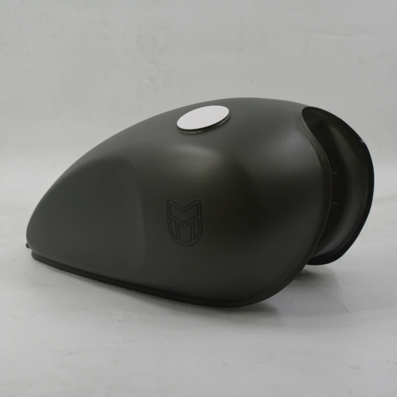 Motorcycle TANK - 12 LITRE - MATT GREEN For MUTT Motorcycle Original Parts MPT-0347