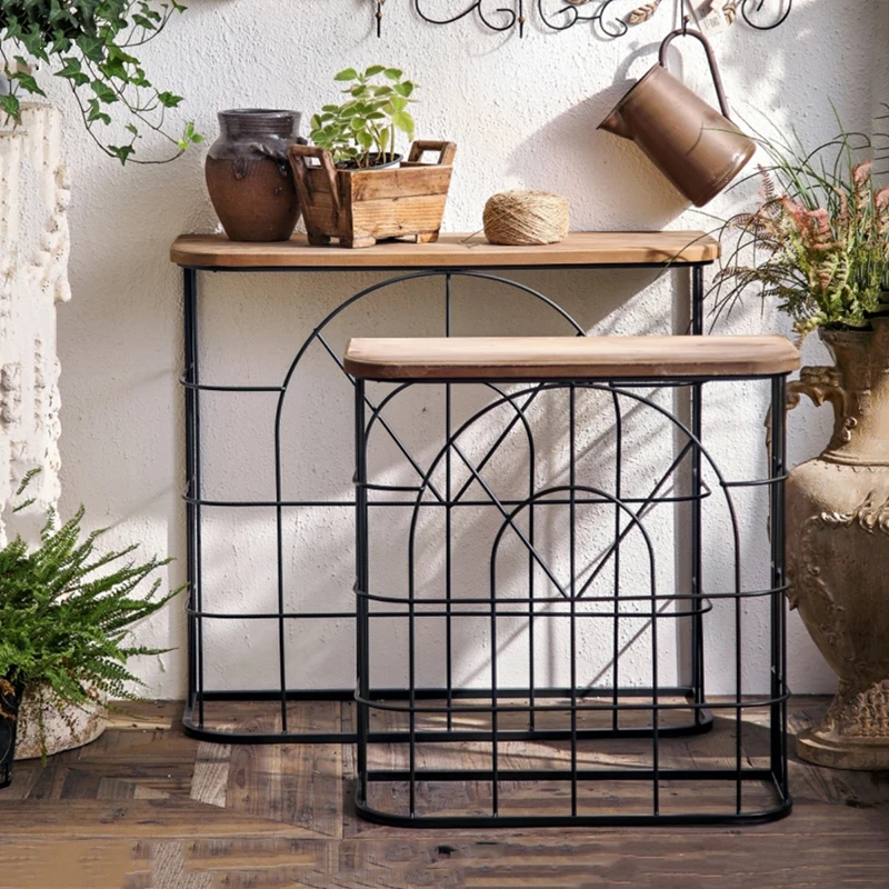 French Elegant Console Tables Aesthetic  Slim Chic Console Tables  Mid Century Meuble Salon Furniture Living Room