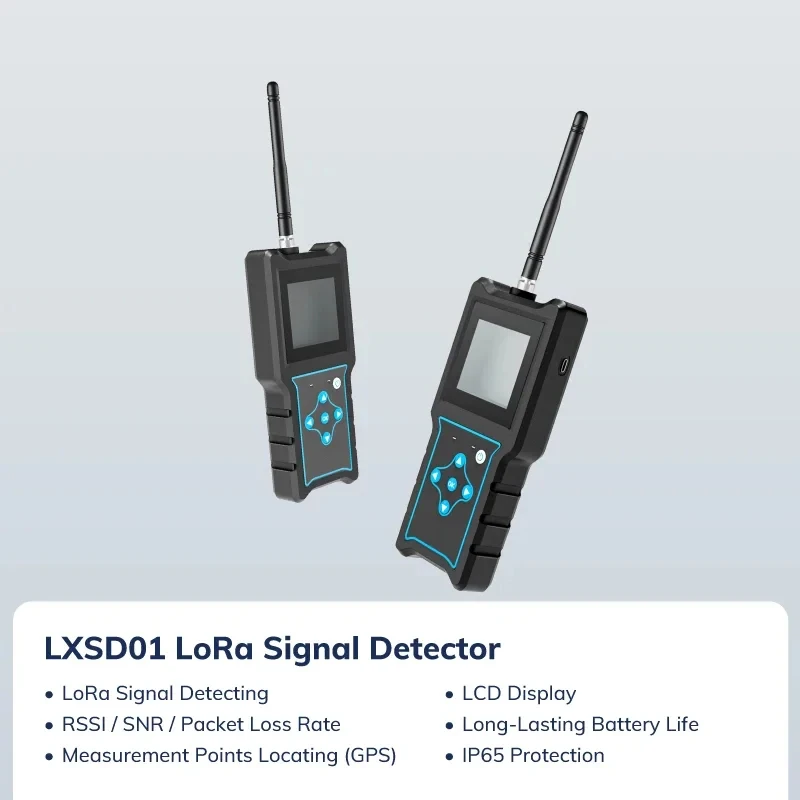 Checker Lorawan Tester Analyzer Handheld Portable Lora Signal Detector With Gps Positioning