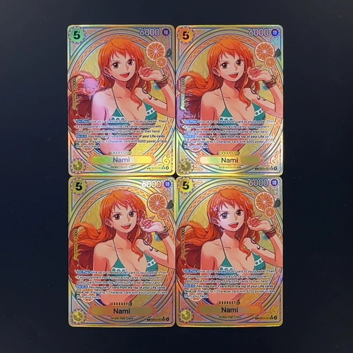 One Piece TCG OPCG 3D Textured Card EB03 Heroins Boa Robin Nami Vivi Perona Reiju Uta Tashigi Koala Anime Collectible Cards