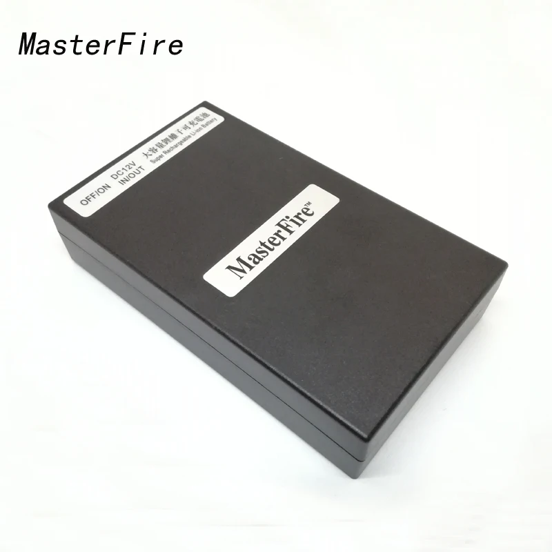 MasterFire 10pack/lot Brand New DC 12V 6800mah Rechargeable Polymer Lithium-ion Battery Pack for CCTV Camera Batteries YSD-12680