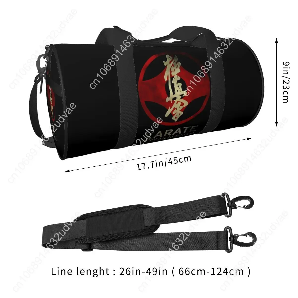 Taekwondo Korea Martial Arts Classic Gym Bag Portable Sports Bags with Shoes Training Design Handbag Vintage Fitness Bag For Men