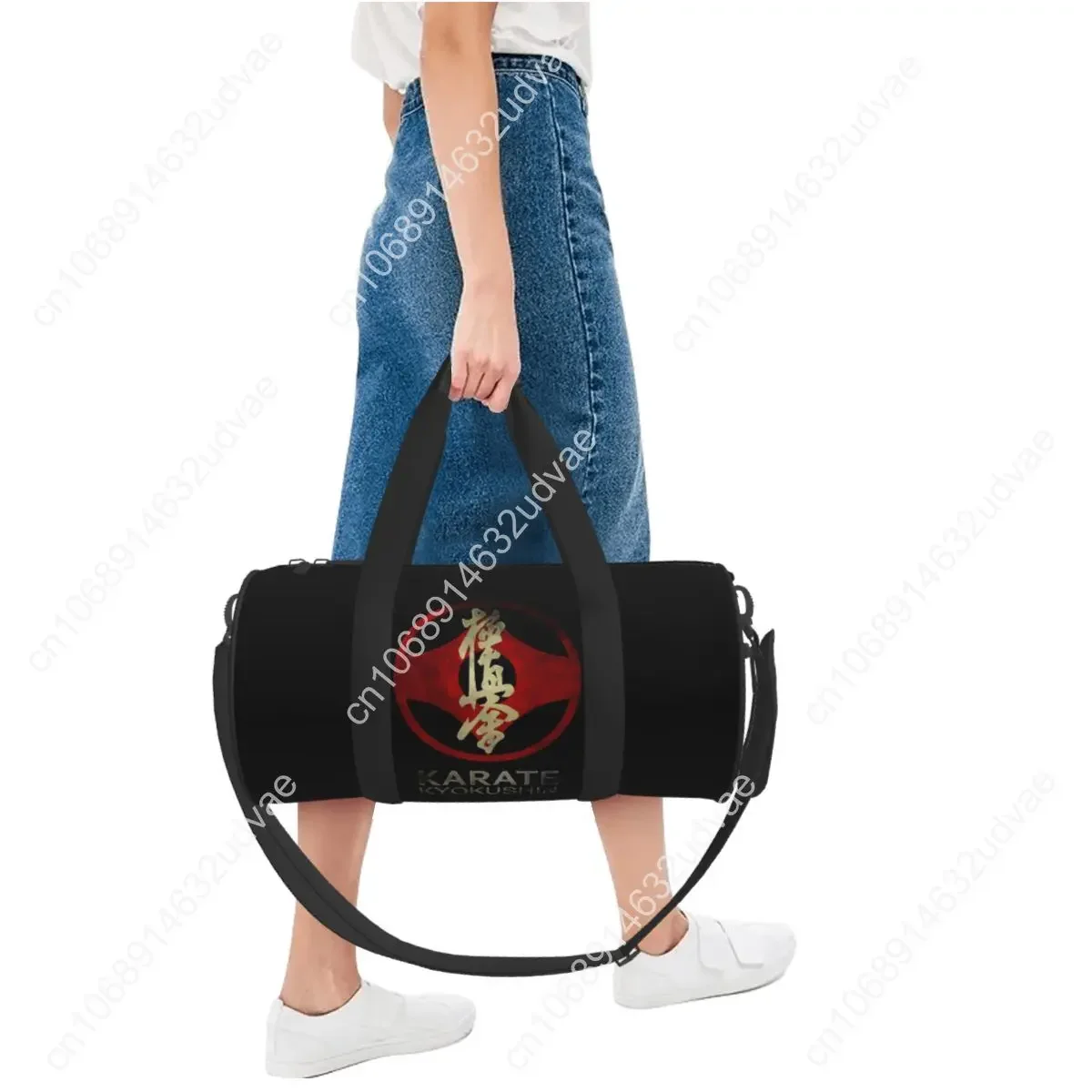 Taekwondo Korea Martial Arts Classic Gym Bag Portable Sports Bags with Shoes Training Design Handbag Vintage Fitness Bag For Men