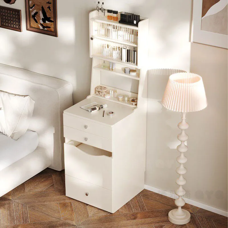 Wooden Transparent Vanity Table Vintage Room Decor Professional Makeup Dressing Table Beauty Mesa De Maquillaje Home Design