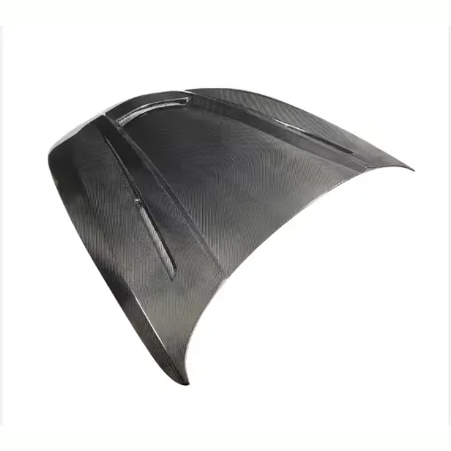 OEM SD Style Carbon Fiber Engine Hood Bonnet Cover New Condition Car Accessories Bodykit for  Stelvio Hood Bonnet