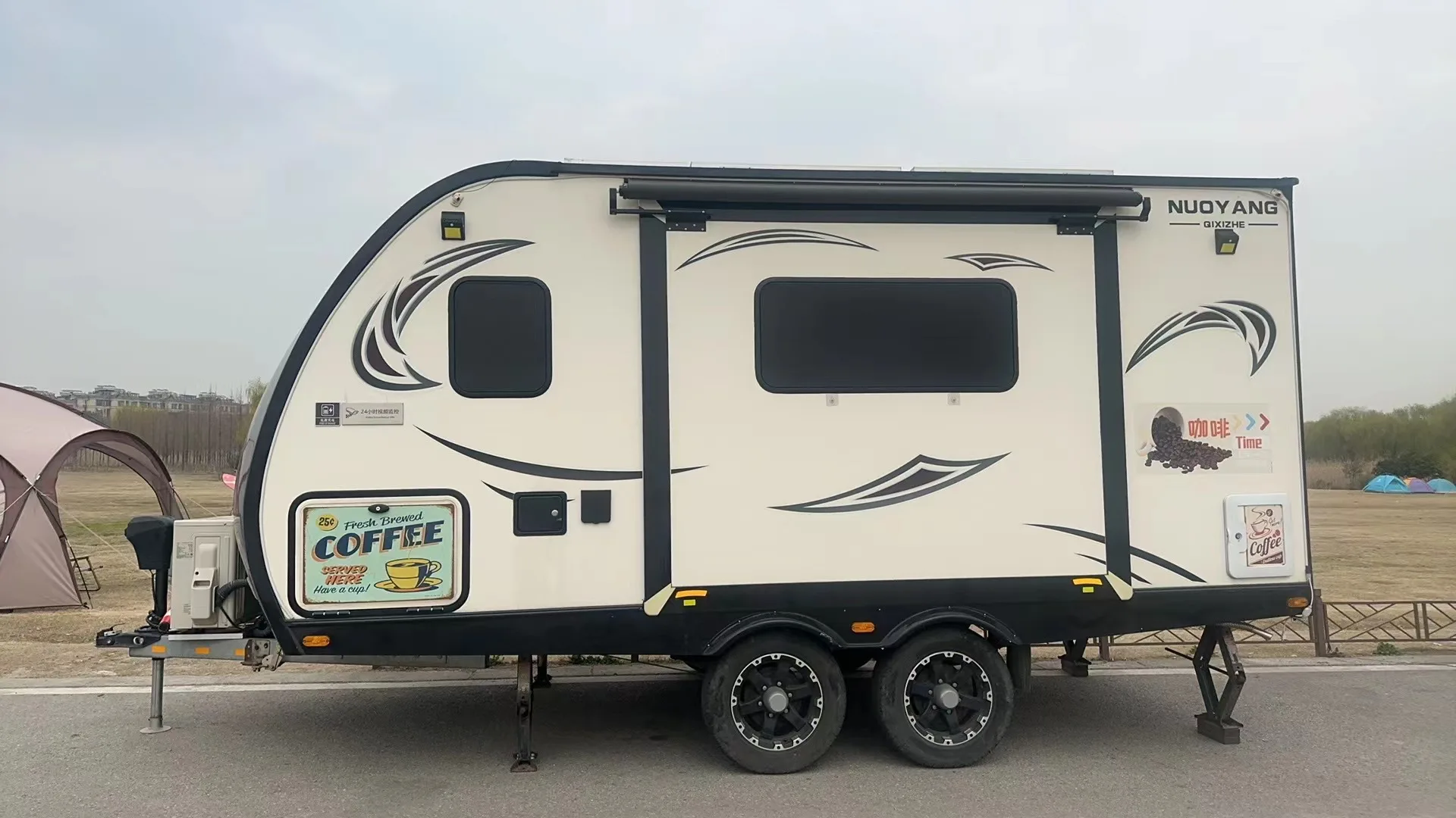 STLF Aluminum Alloy Frame Rv Exterior Accessories Trailer caravan Motorhome Camper Rv Slide Out Awning