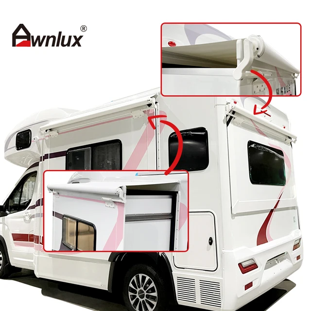 STLF Aluminum Alloy Frame Rv Exterior Accessories Trailer caravan Motorhome Camper Rv Slide Out Awning