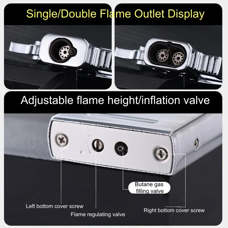 2026 Lighter Insert Compatible with Zorro Lighters Accessories: Gas/Arc Options Stainless Steel Insert Lighters Smoking Gifts