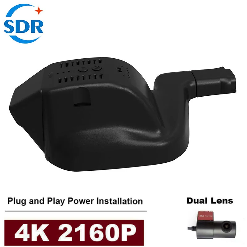 4K 2160P Plug And Play Installation Wifi Car DVR Dashcam Video Recorder For Renault Kadjar 2015 Koleos 2017 Nissan Murano
