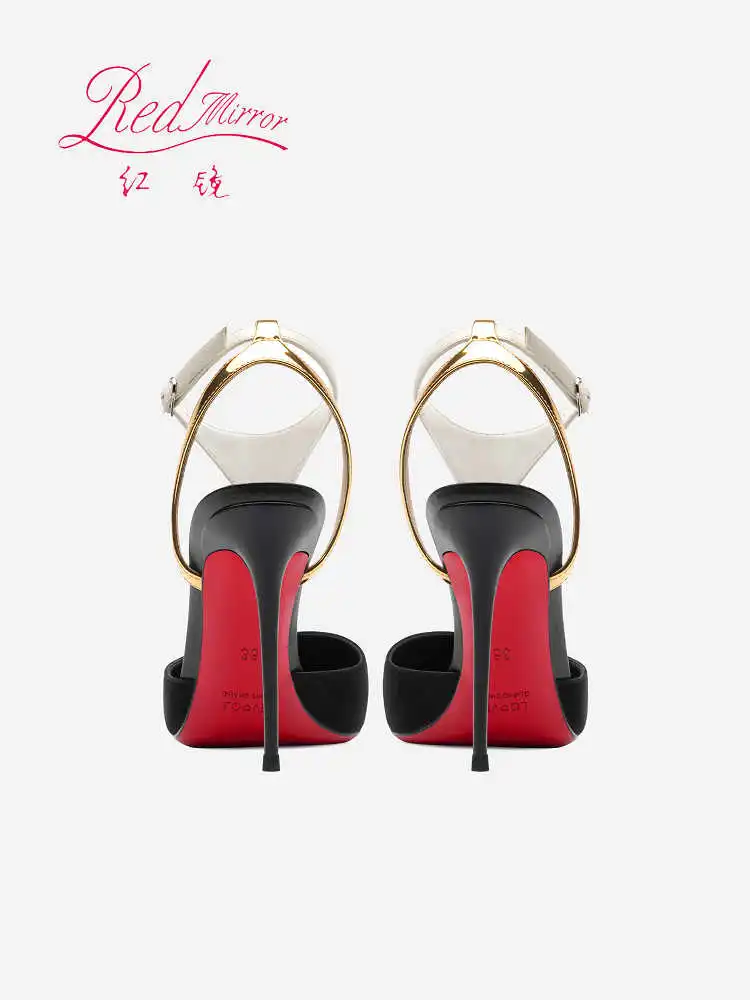 heeled Gladiator sandals Summer Designer Heels for women Luxury Brand Red Bottom High Heels Elegant Ladies Party Shoes women
