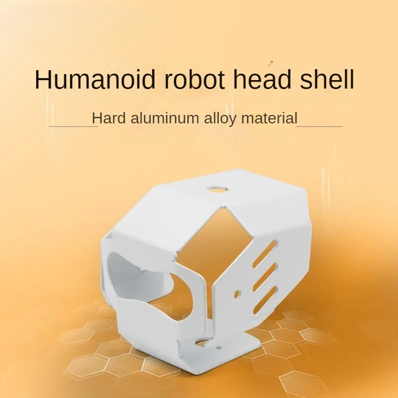 Humanoid Bionic Robot Head Bracket Aluminum Alloy Accessories for Robot Head DIY Kit Education Robot Programming Development Kit