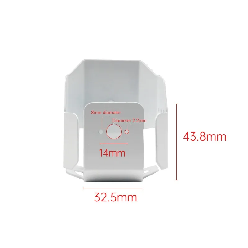 Humanoid Bionic Robot Head Bracket Aluminum Alloy Accessories for Robot Head DIY Kit Education Robot Programming Development Kit