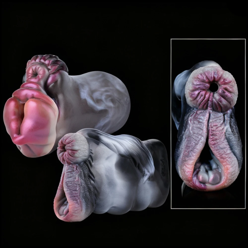 NNSX Animal Realistic Vagina Anal Male Masturbator Sex Toys for Men Silicone Pocket Pussy 3D Artificial Stroker Erotic Sex Toys
