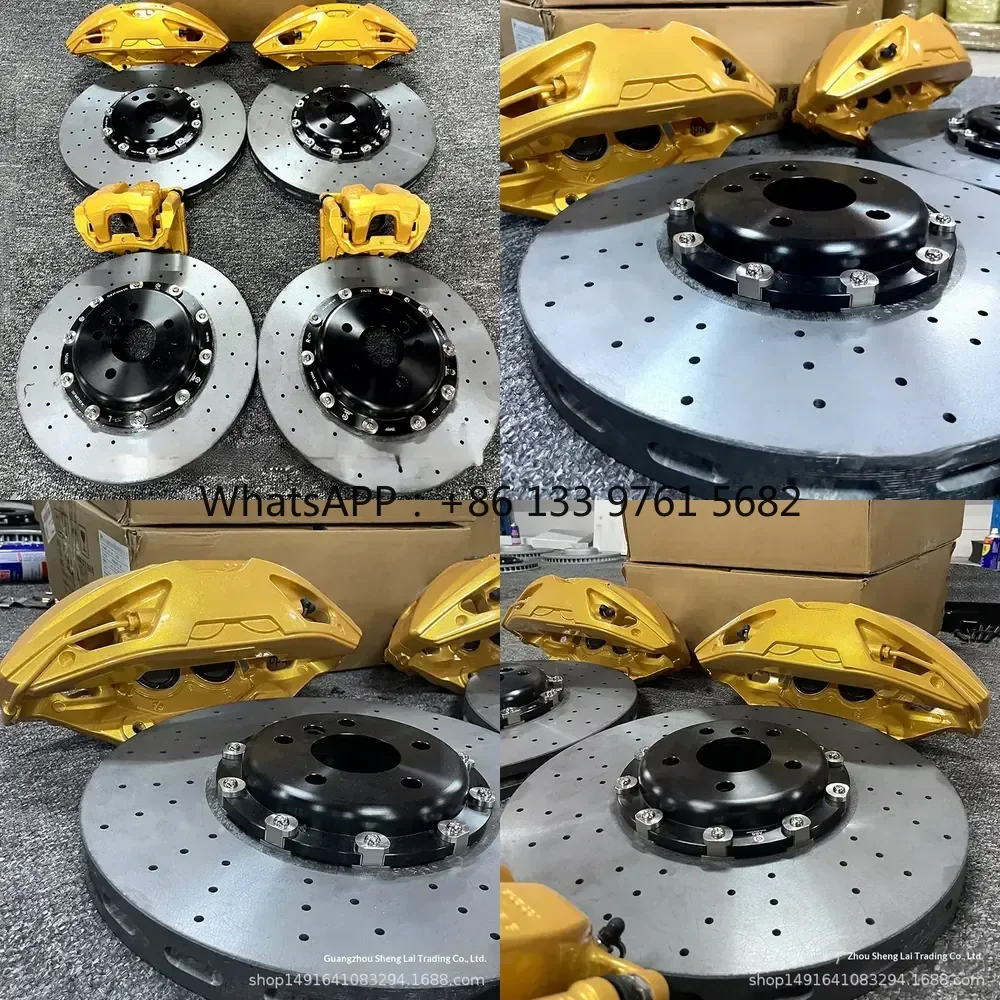 WSQ 4 Piston Carbon Ceramic Disc 395 375mm for 3/5/7 Series X3/X5/X6/X7 Made in China
