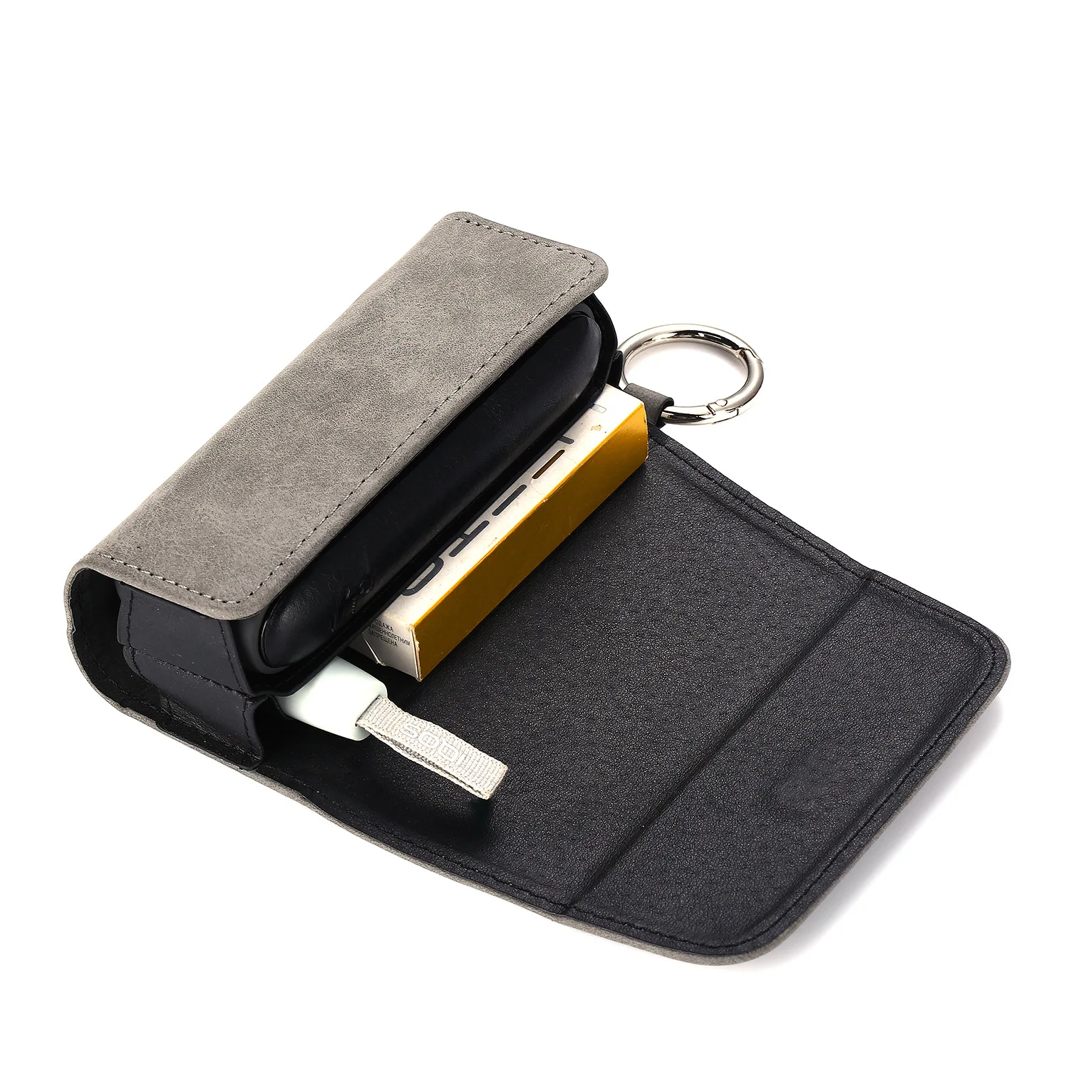 Multifunctional Storage Bag for Iqos Iluma I One Case Retro Leather Cigarette Case for Terea 2in1 Case Cover for Iluma I