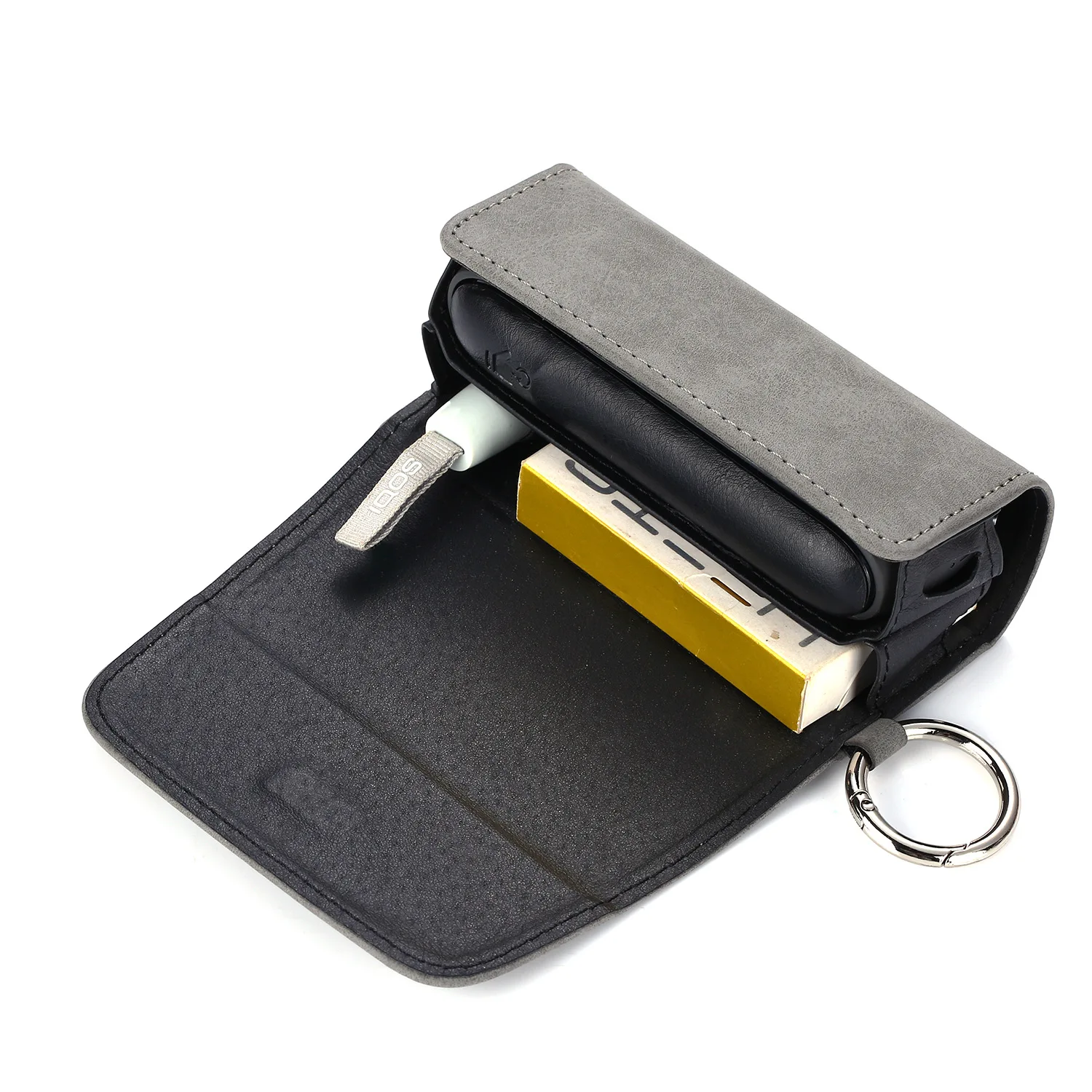 Multifunctional Storage Bag for Iqos Iluma I One Case Retro Leather Cigarette Case for Terea 2in1 Case Cover for Iluma I