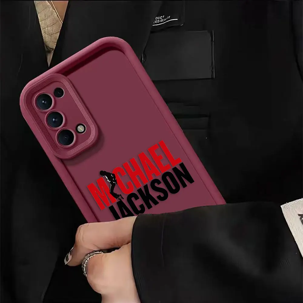 Singer M-Michael J-Jackson Cover Phone Case For Redmi NOTE 13 14 8 9 9S 10 10S 11 11S 11T 12 PRO PLUS TPU Case DIY Shell Funda