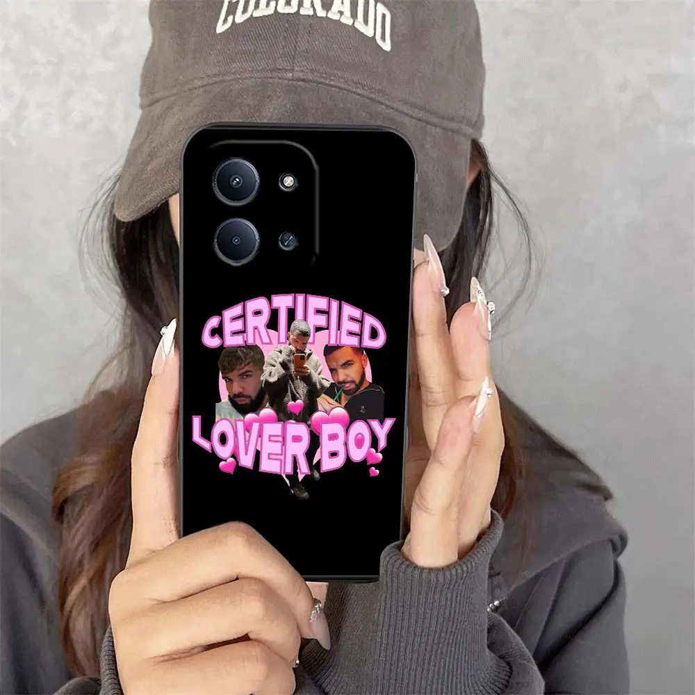 Phone Case For Xiaomi Redmi Note 15 14 13 12 12S 11 11S 10 10S 9 Pro PLUS Funda Shell Coque Cover D-Drake C-Certified LoverBoy