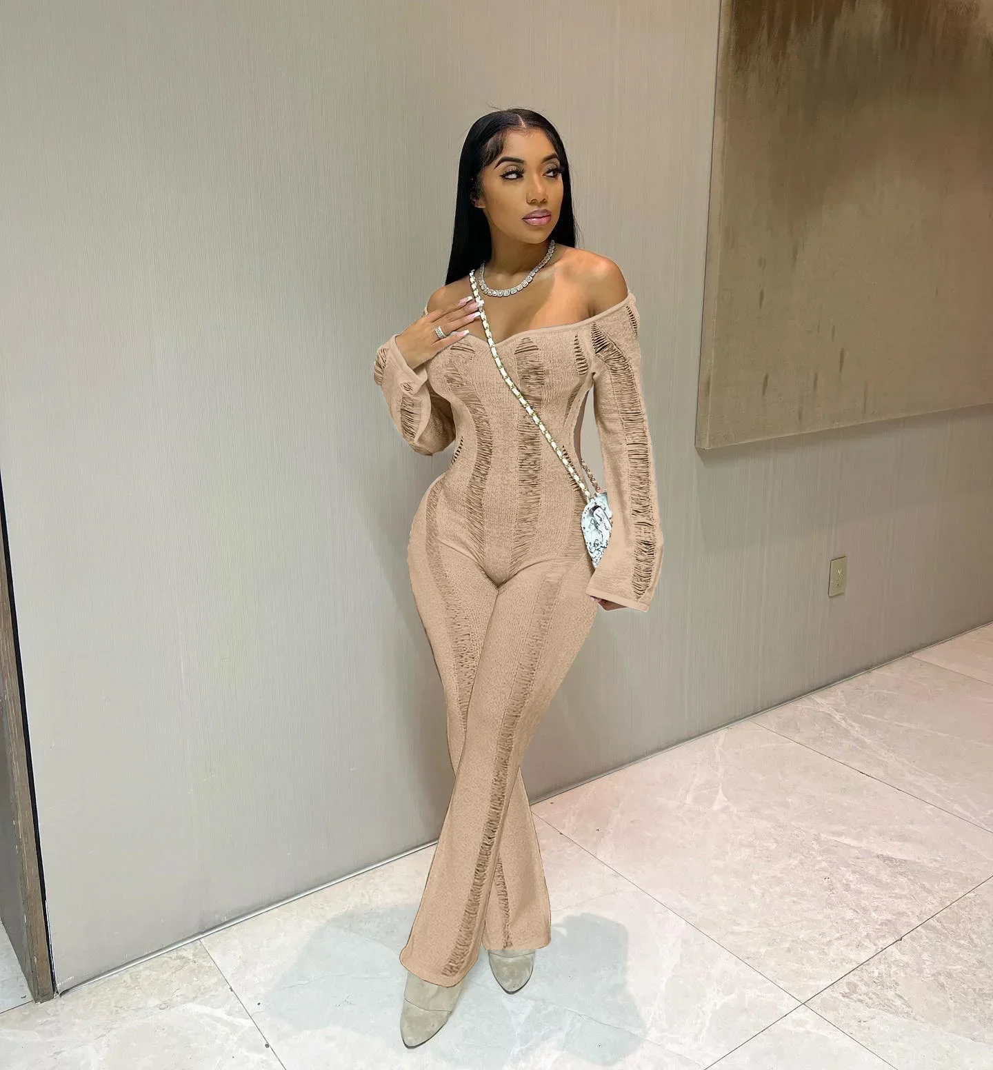 Sexy Knitted Jumpsuits 2026 Women Summer Bodysuits Knitwear Elegant Luxury Bodycon One Piece Rompers Crochet Jumpsuit Playsuit