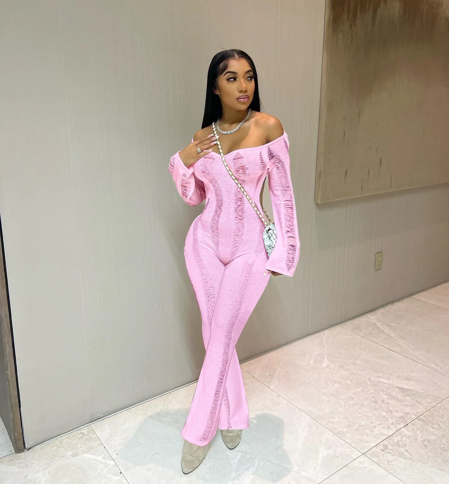Sexy Knitted Jumpsuits 2026 Women Summer Bodysuits Knitwear Elegant Luxury Bodycon One Piece Rompers Crochet Jumpsuit Playsuit