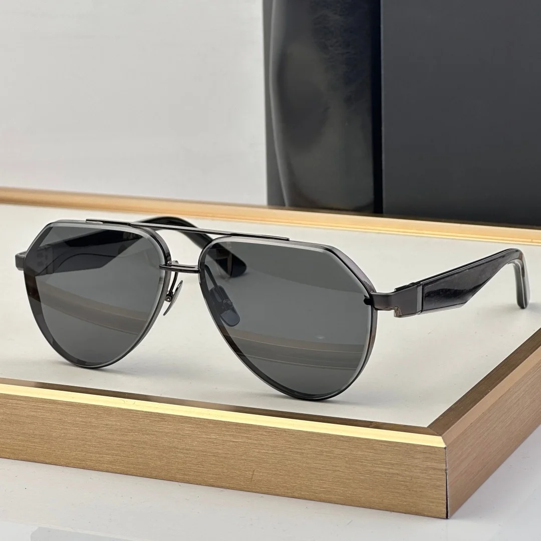 MAY NOBLE 62-12-140 Top Quality Mens Sunglasses for Women Classic Punk Luxury Acetate UV400 Designer Sunglasses With Box