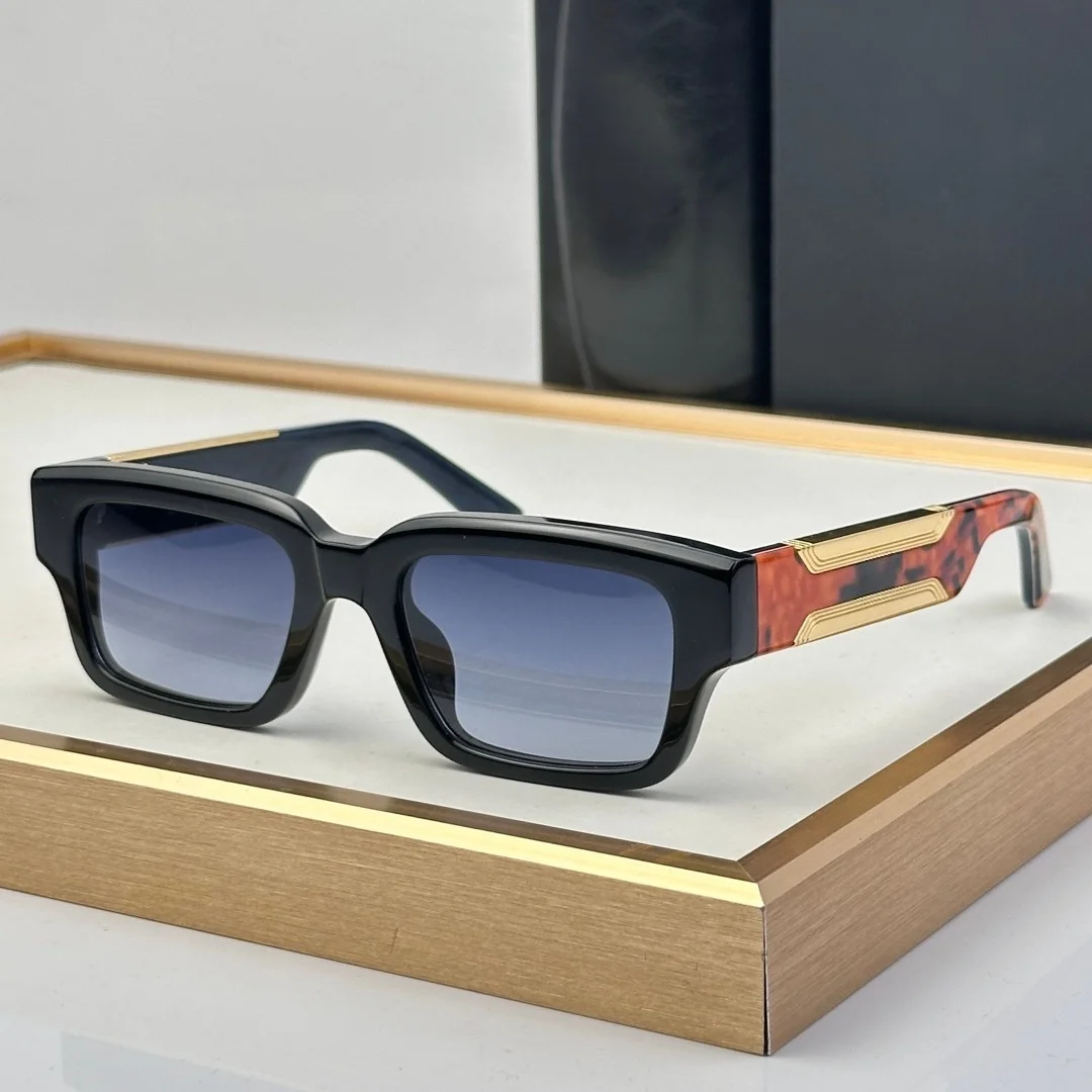 MAY BLAZE Top Quality Mens Sunglasses for Women Classic Punk Luxury Acetate UV400 Designer Sunglasses With Box