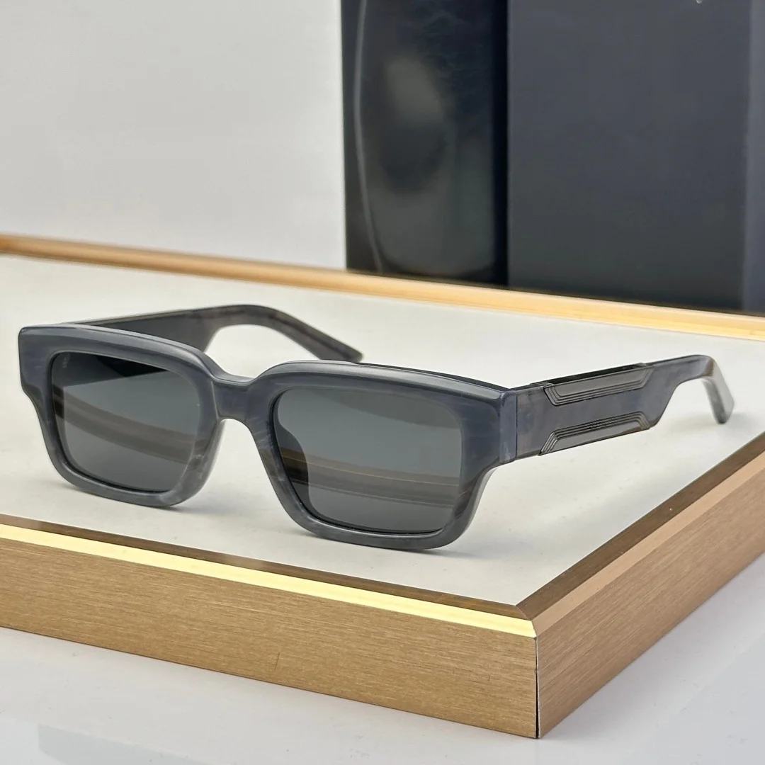 MAY BLAZE Top Quality Mens Sunglasses for Women Classic Punk Luxury Acetate UV400 Designer Sunglasses With Box