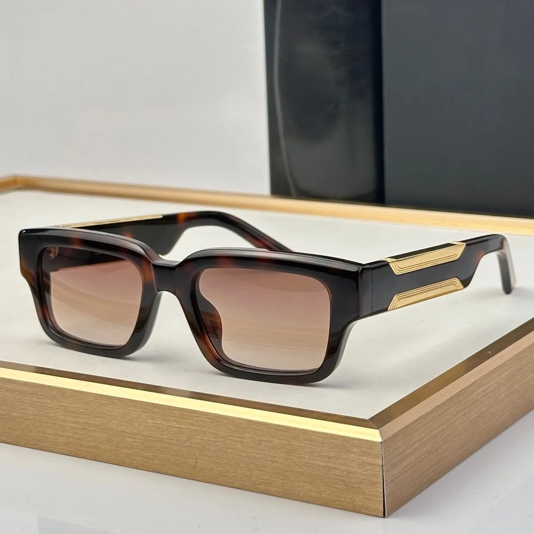 MAY BLAZE Top Quality Mens Sunglasses for Women Classic Punk Luxury Acetate UV400 Designer Sunglasses With Box