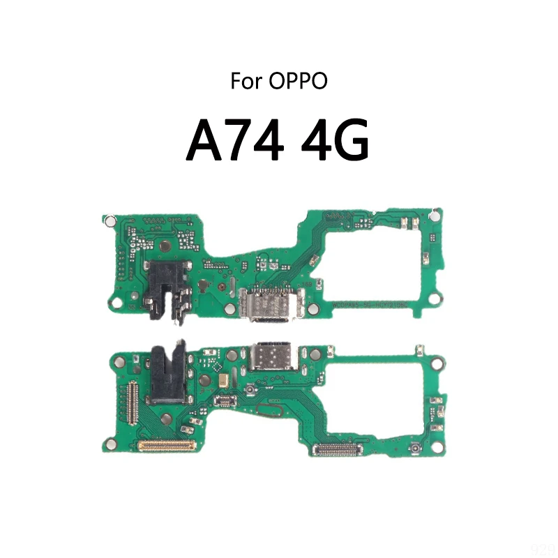 USB Charge Dock Port Socket Jack Plug Connector Flex Cable For OPPO A74 4G 5G Charging Board Module