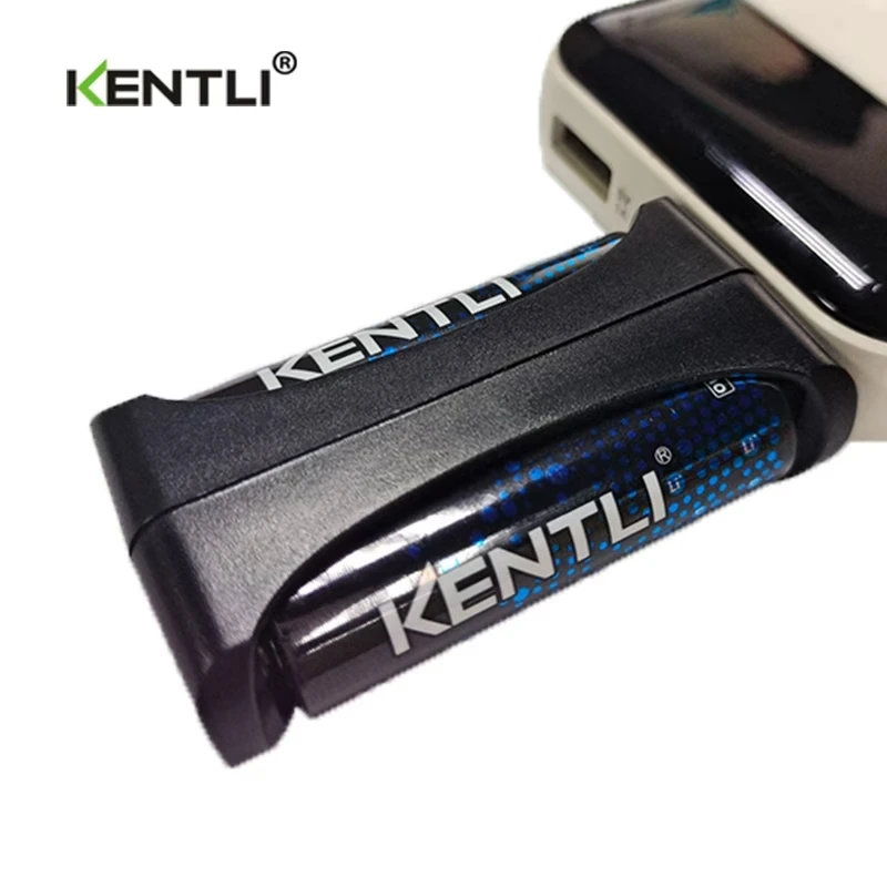 New KENTLI 1.5v 3200mwh  rechargeable batteries aa battery  & smart charger For wireless microphone camera ect