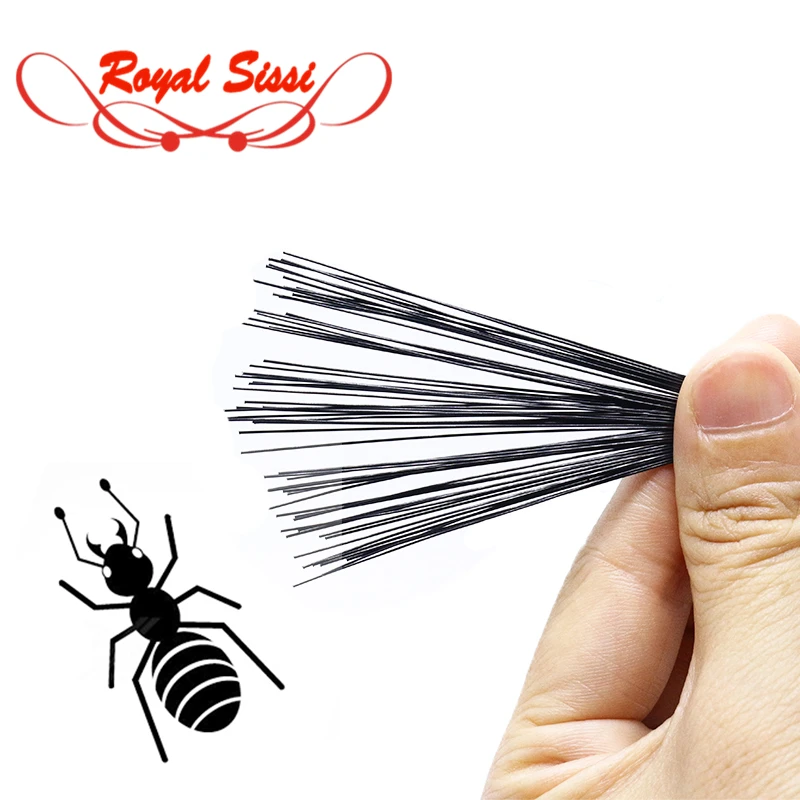 Royal Sissi Fly Tying Plastic Fly Legs Material Realistic Ant & Beetles Adult Fly Tying Legs Floating Terrestrial Insect Fly Leg