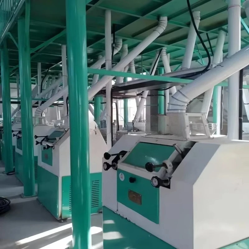 Automatic flour milling machine for wheat and corn flour