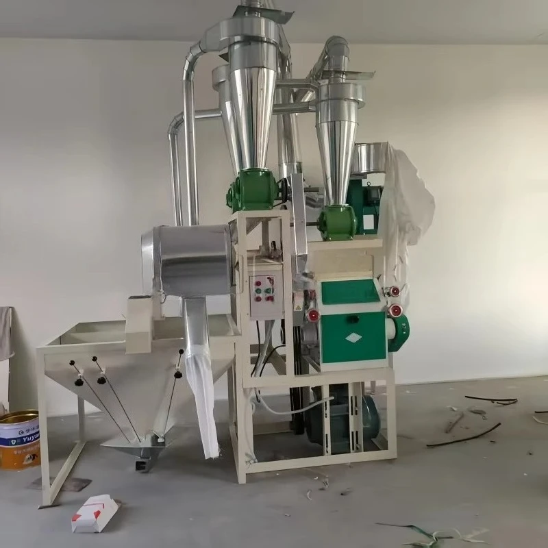 Automatic flour milling machine for wheat and corn flour