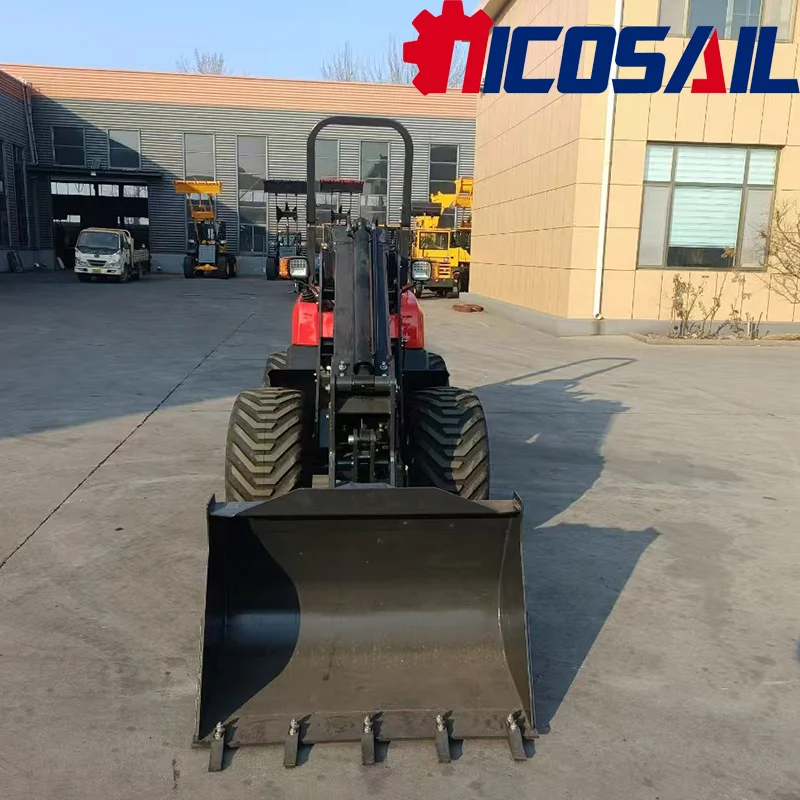 KZL918 Mini Telescopic Wheel Loader CE Certified Compact Hydraulic Telehandler Customizable OEM Service