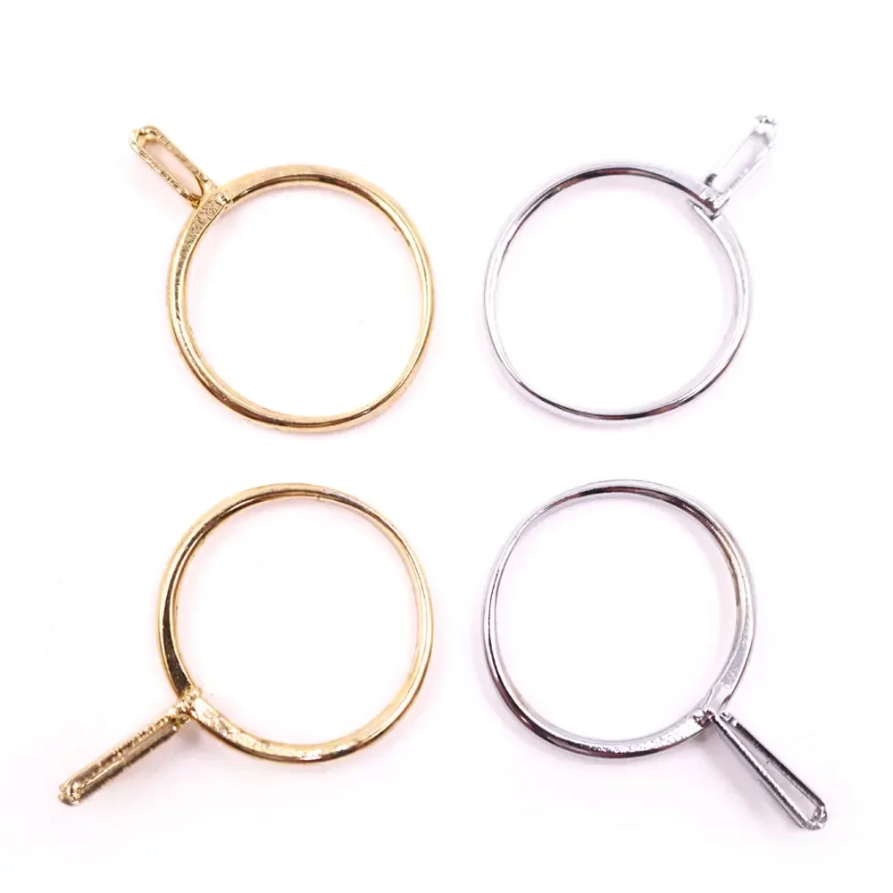 Ring Clip DIY Diamond Claw Bare Stone Tweezers Wedding Try-On Jewelry Making Components