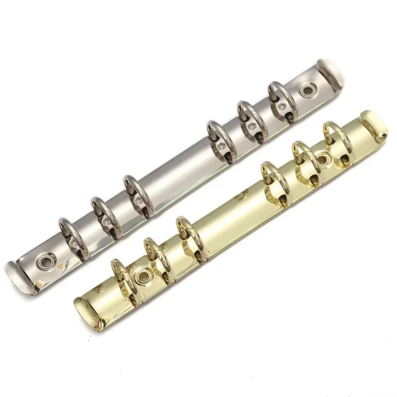 A6 Loose Leaf Binder Notebook 6 Hole Binding Clip Office Stationery Hardware Stationery Accessories DIY Budget Binder Metal Ring