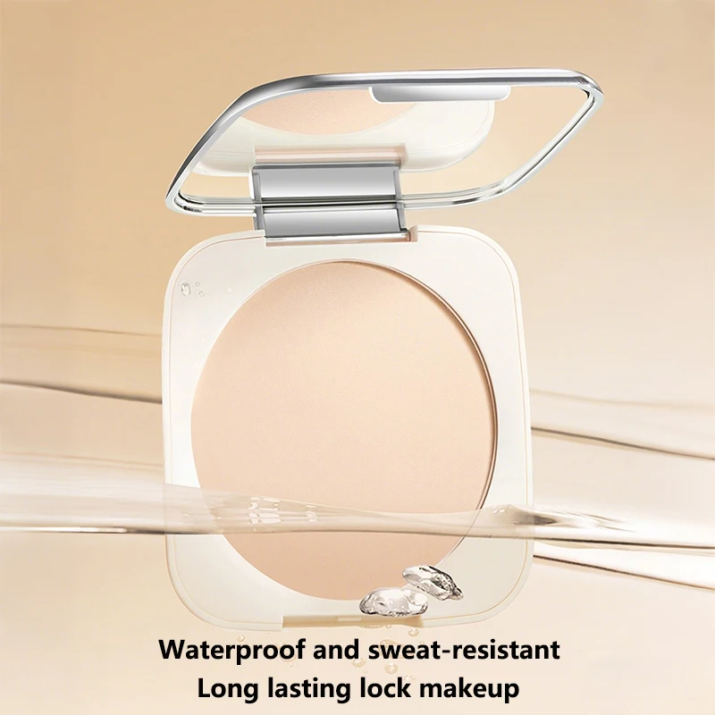 Soft Focus Oil Control Long-lasting Setting Makeup Pressed Powder Matte Concealer Hide Pore Bright Skin Waterproof Honey Powder
