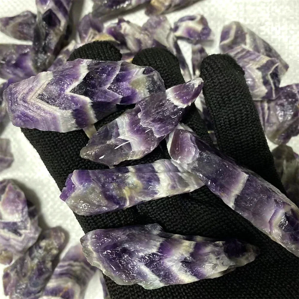 Natural Beautiful Dream Amethyst Crystal Rough Stone Specimens Energy Healing Crystals Mineral Specimen