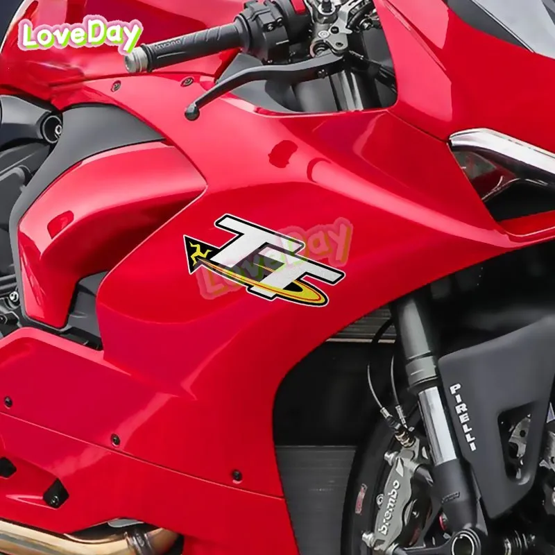 Isle of Man TT Racing Logo Car Stickers Auto Motorcycle Scratch Decorative Stickers Vinyl Waterproof Accessories Stickers