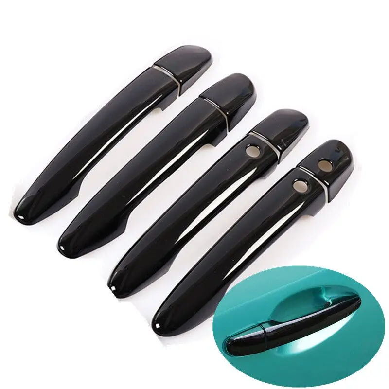 Gloss Black Chrome Car Door Handle Cover Trim For Mazda 2 2008-2019 Mazda 3 2010-2019 Mazda 6 2007 - 2019 Styling Accessories