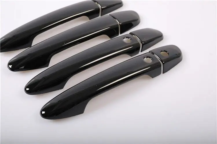 Gloss Black Chrome Car Door Handle Cover Trim For Mazda 2 2008-2019 Mazda 3 2010-2019 Mazda 6 2007 - 2019 Styling Accessories