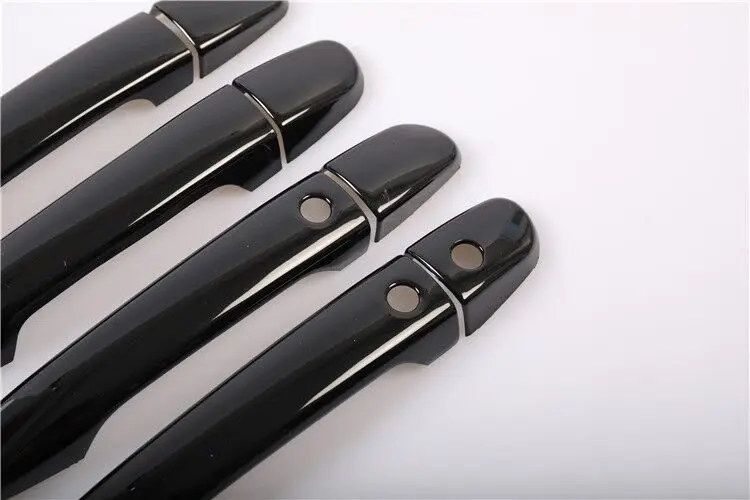 Gloss Black Chrome Car Door Handle Cover Trim For Mazda 2 2008-2019 Mazda 3 2010-2019 Mazda 6 2007 - 2019 Styling Accessories