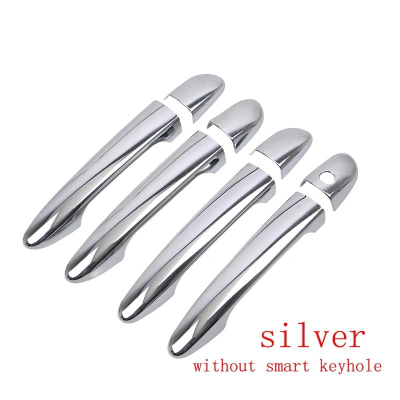 Gloss Black Chrome Car Door Handle Cover Trim For Mazda 2 2008-2019 Mazda 3 2010-2019 Mazda 6 2007 - 2019 Styling Accessories