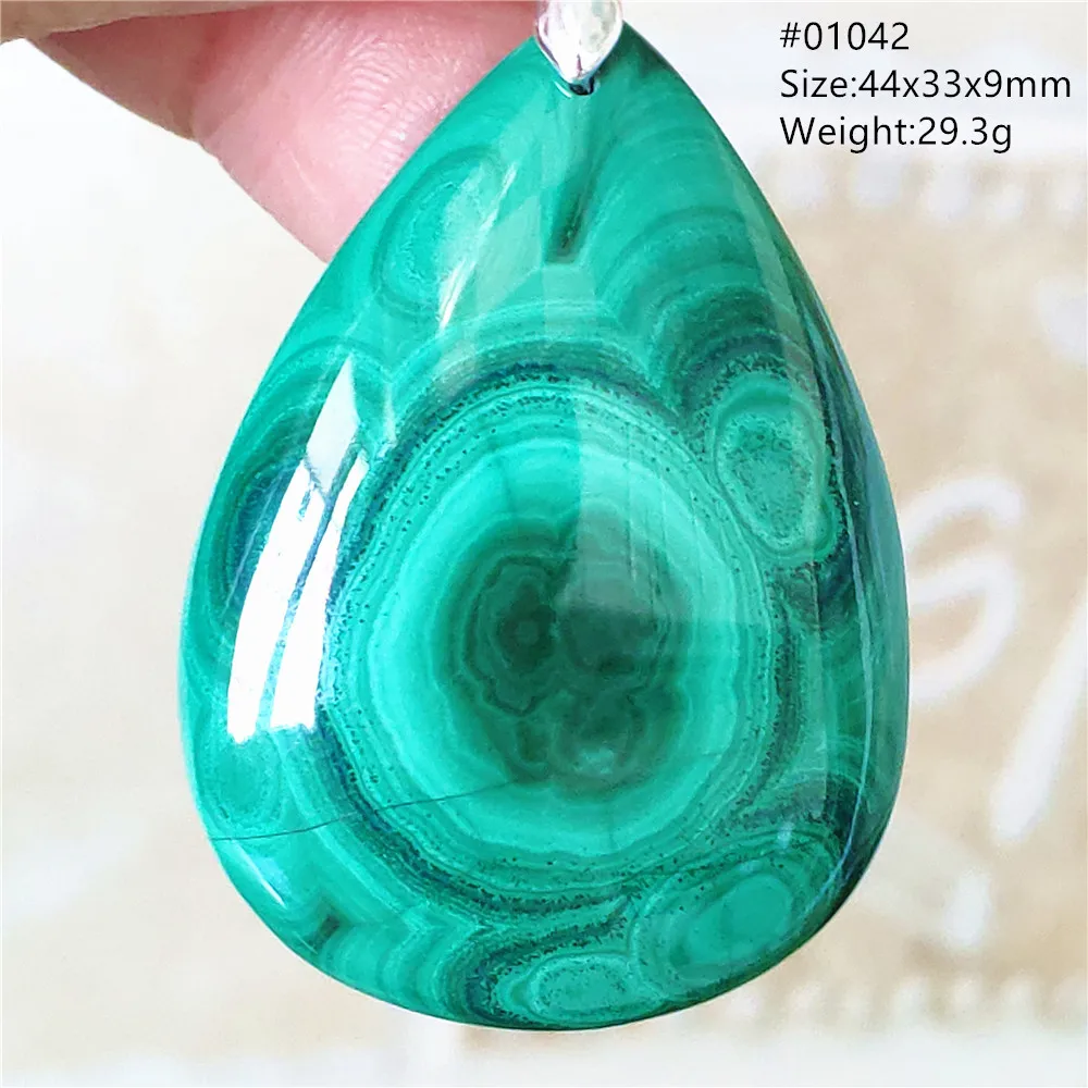 Natural Green Malachite Chrysocolla Pendant Gemstone Women Men Jewelry Fashion Necklace Pendant AAAAAA