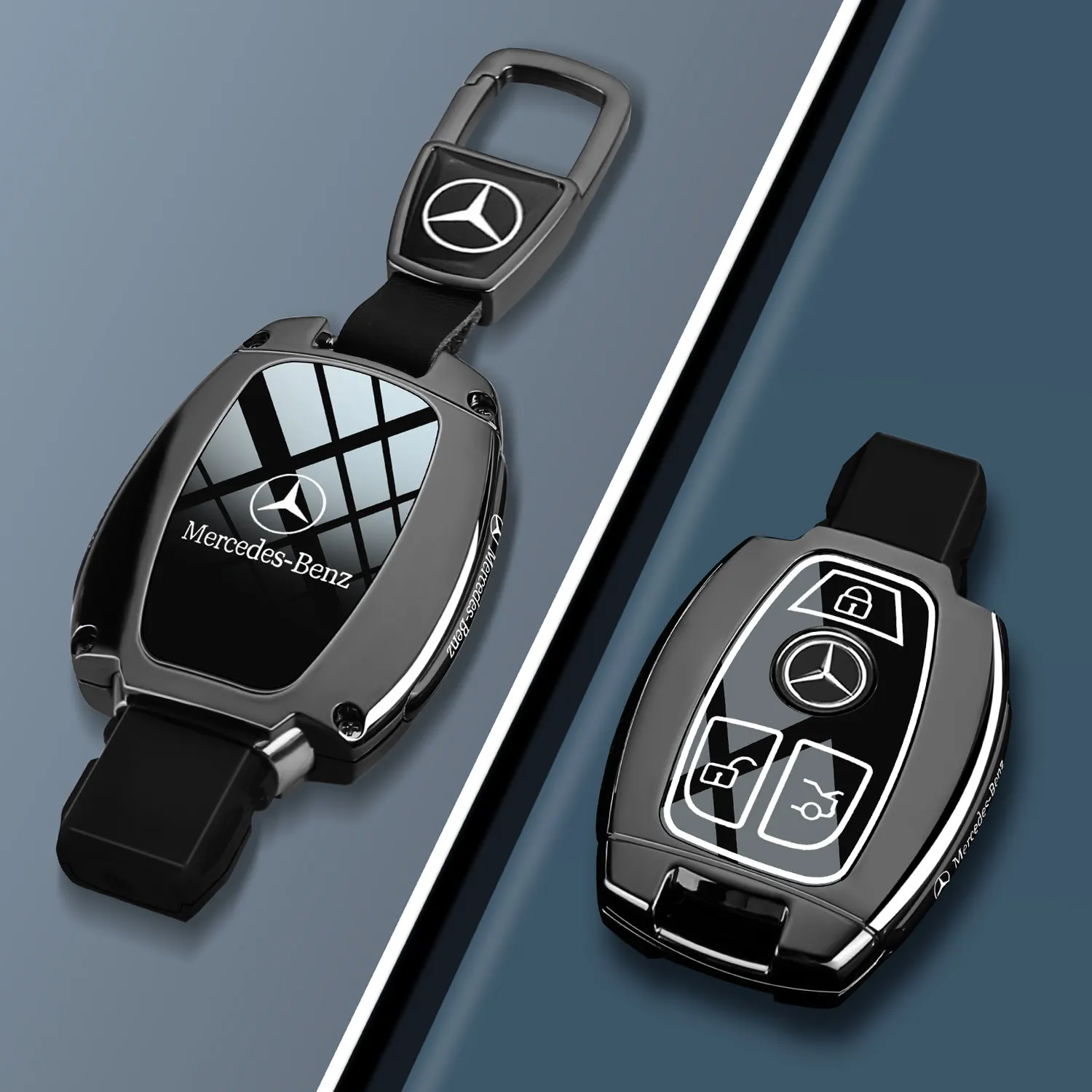 Mercedes Benz GLC300L keycase GLK car E260 buckle GLA220 Vito CLA200 old model C180L shell V260 IMM