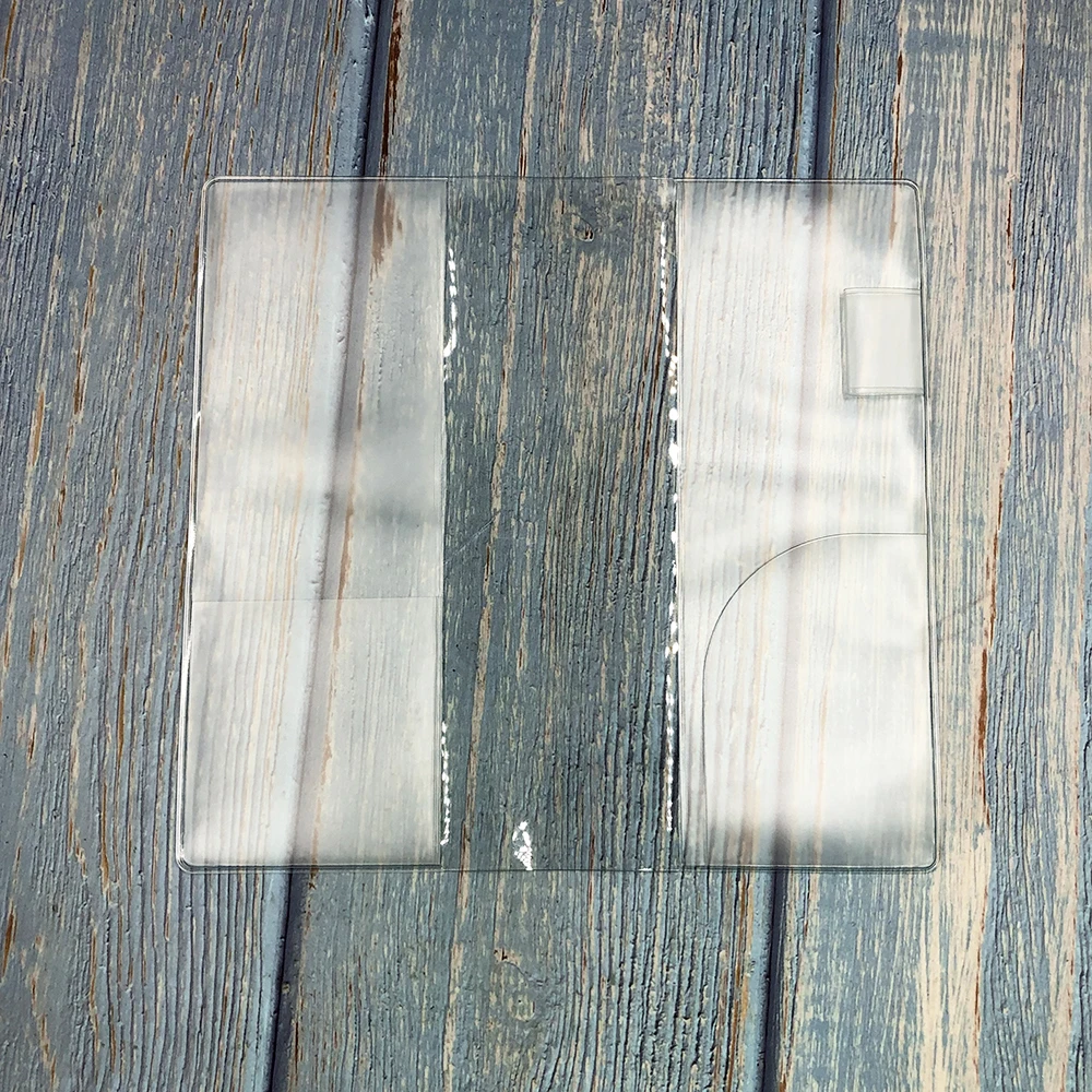 Fromthenon Transparent Pvc Protective Cover for HO-BO  Weeks Planner Diary Journals Notebook Bookbinder Case School Supplies