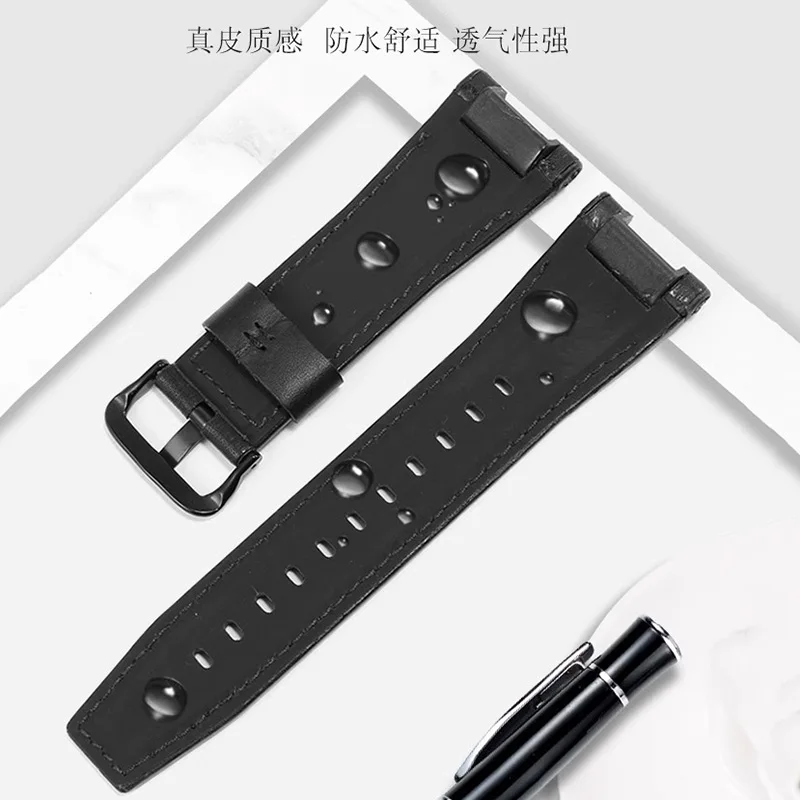 For Casio GST-B100 GST-W120L 130L 310 300 GST-S130/S110/S120 Steel Heart genuine leather nylon watch strap Watchband with Tools