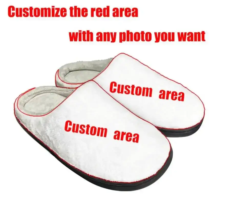 Cartoon He Man Fashion Cotton Slippers Personalized Men Women Plush Sandals Casual Keep Warm Shoes Comfortable Thermal Slipper